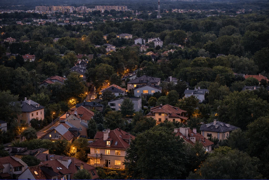 Domy i zabudowa mieszkaniowa w Warszawie